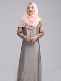 Azaleya Abaya in Slate Gray in Size M
